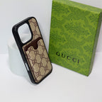 Card Holder Gucci Case For iPhone 12-16 Pro Max Plus for 12-pro-max