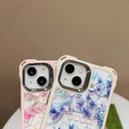 GG iPhone Case Flower 3D Pattern Silk Chain For I Pro Max Plus for 12-pro-max