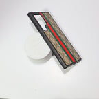 Samsung Galaxy Gucci Web Stripe Case For S22 23 24 25 26 Ultra Plus for s23