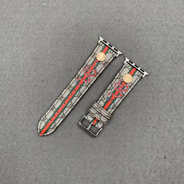 Gucci Snake Apple Watch Band Snake Beige Leather Design for 42mm-44mm-45mm