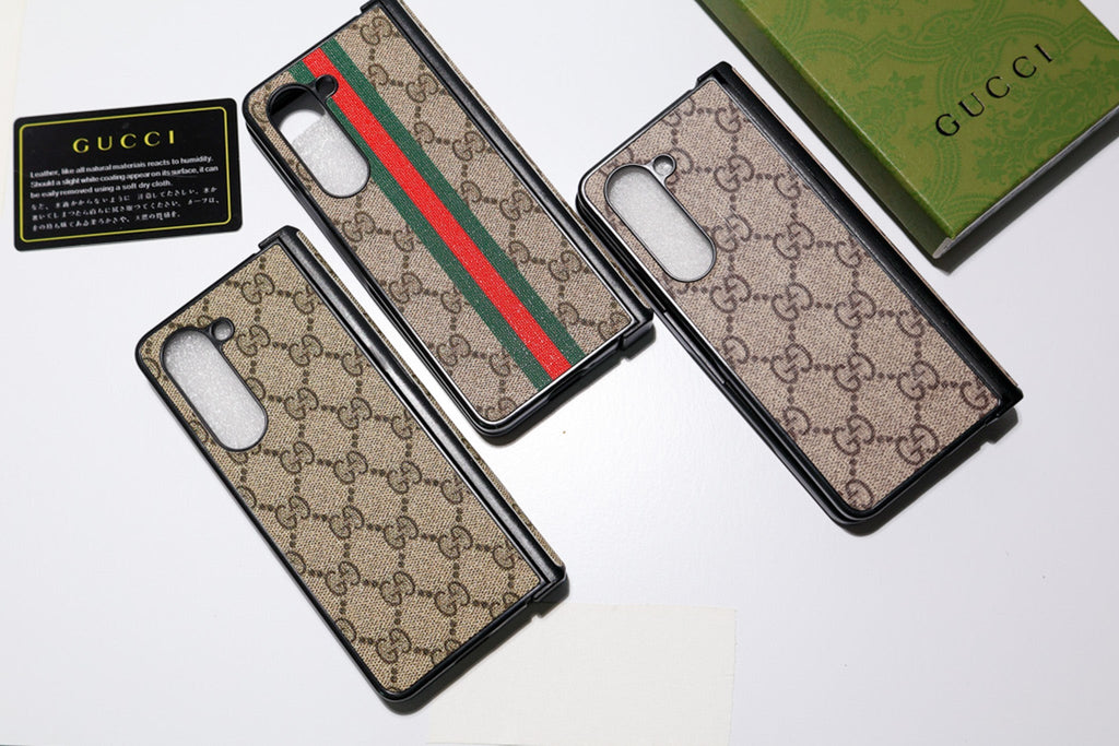 Classic Style GG Z Fold Case 3 4 5 6 Series for z-fold-3