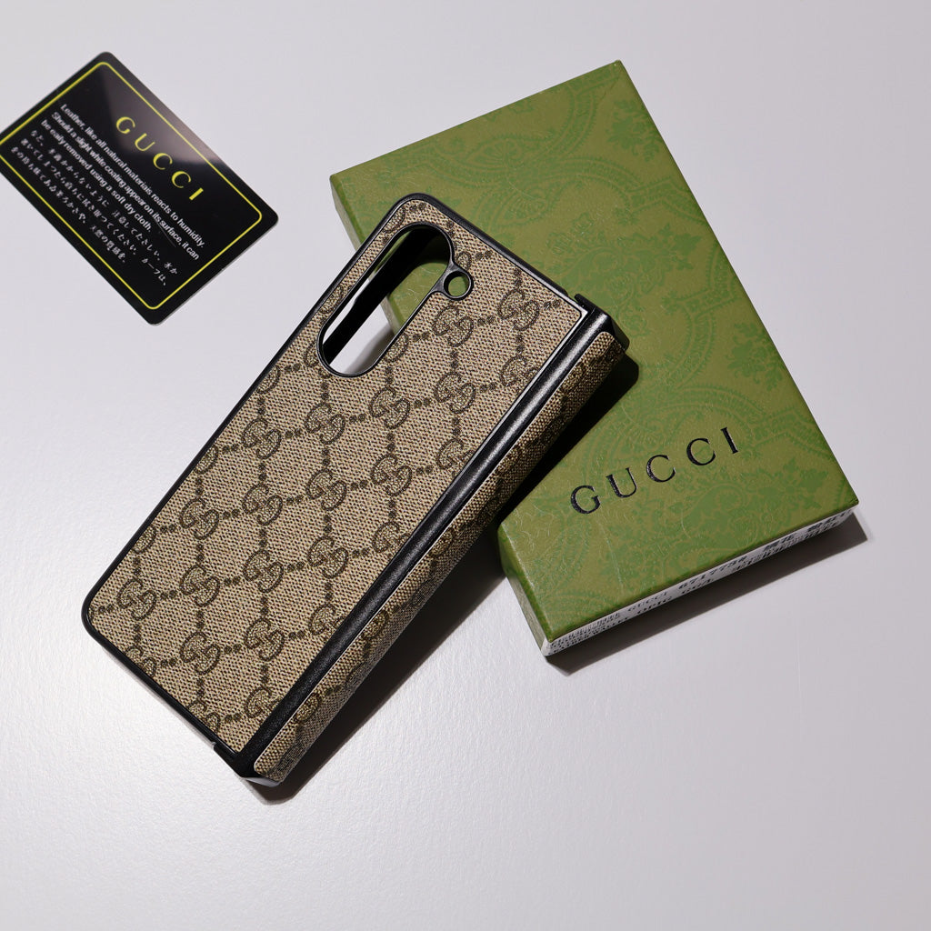 Classic Style GG Z Fold Case 3 4 5 6 Series for z-fold-4