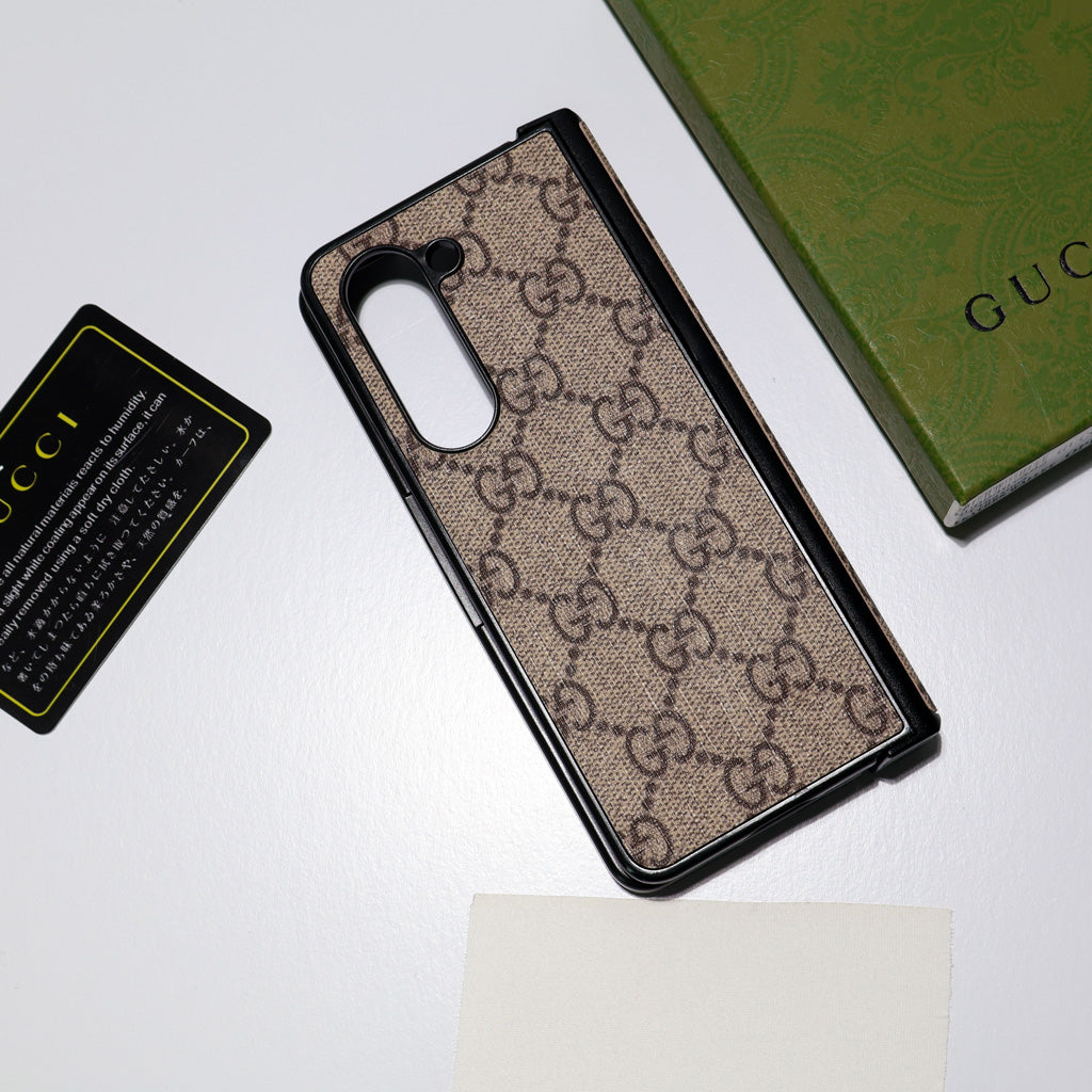 Classic Style GG Z Fold Case 3 4 5 6 Series for z-fold-4