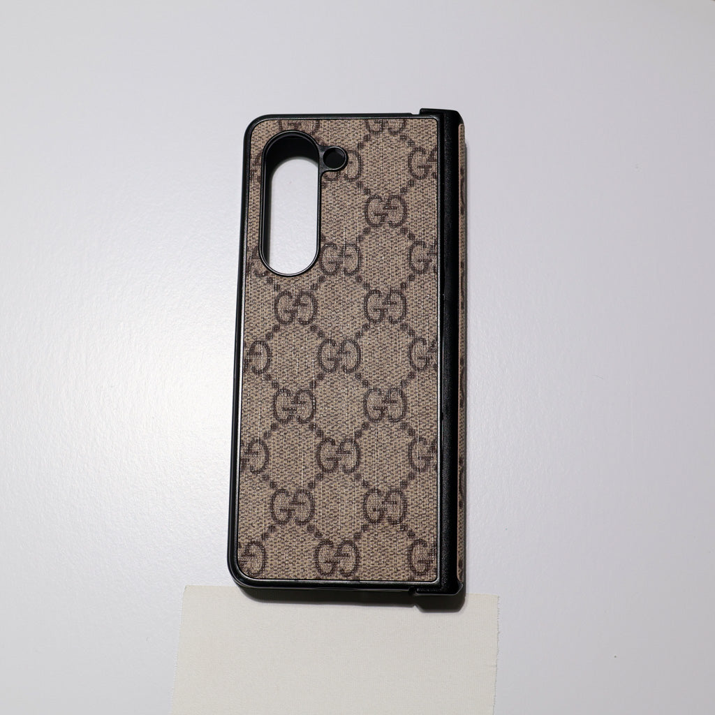 Classic Style GG Z Fold Case 3 4 5 6 Series for z-fold-5