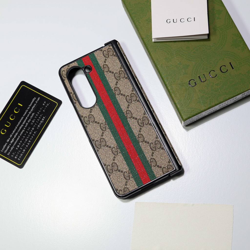 Classic Style GG Z Fold Case 3 4 5 6 Series for z-fold-4