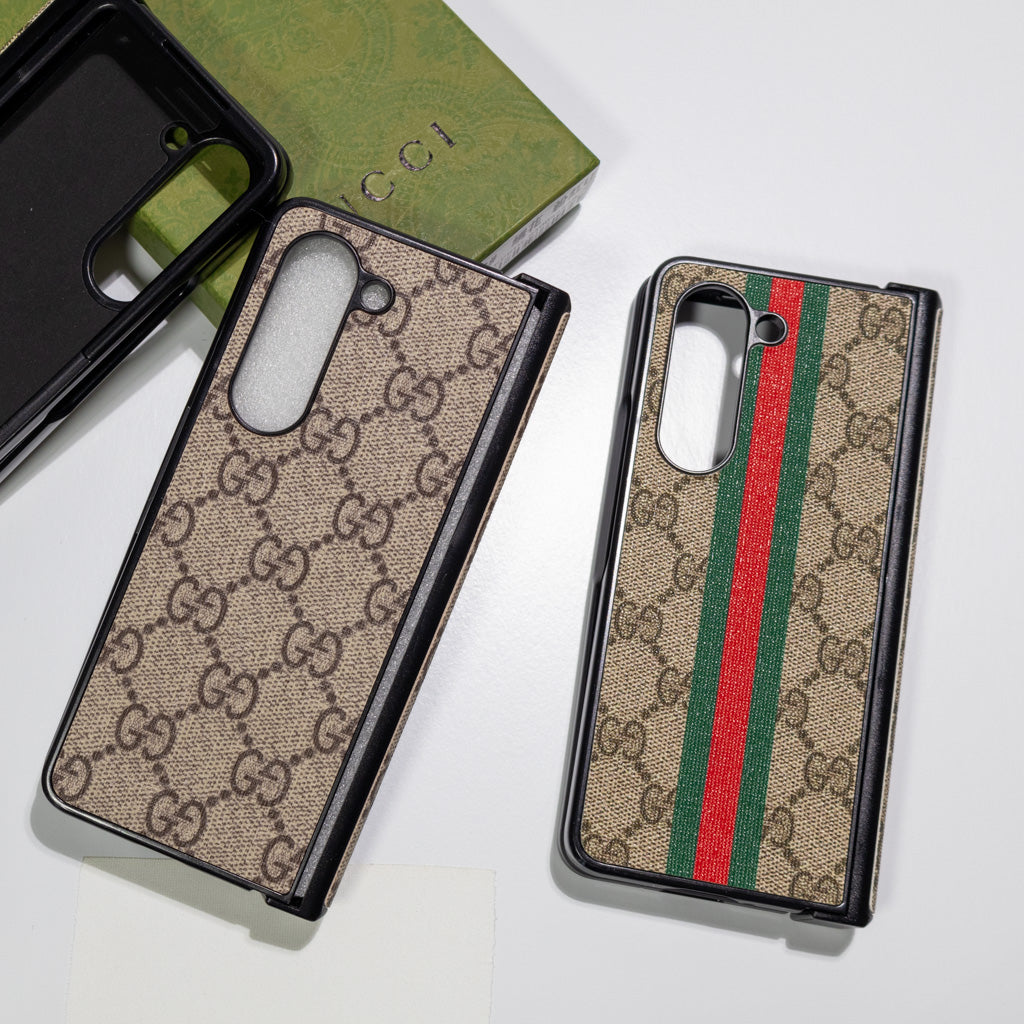 Classic Style GG Z Fold Case 3 4 5 6 Series for z-fold-3