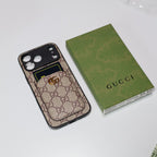 GG Phone Case With Card Holder For 17 Series for iphone-17-pro-max