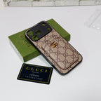 GG Phone Case With Card Holder For 17 Series for iphone-17-pro