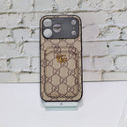 GG Phone Case With Card Holder For 17 Series for iphone-17