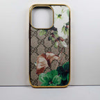 Gucci I Plus Pro Max Case White Green Bloom for 11