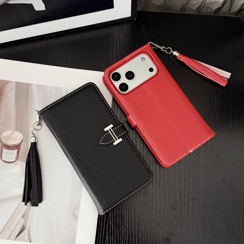H Folio Wallet Case Card Holder 12-17 / Pro / Pro Max / Plus / Air for 15-pro