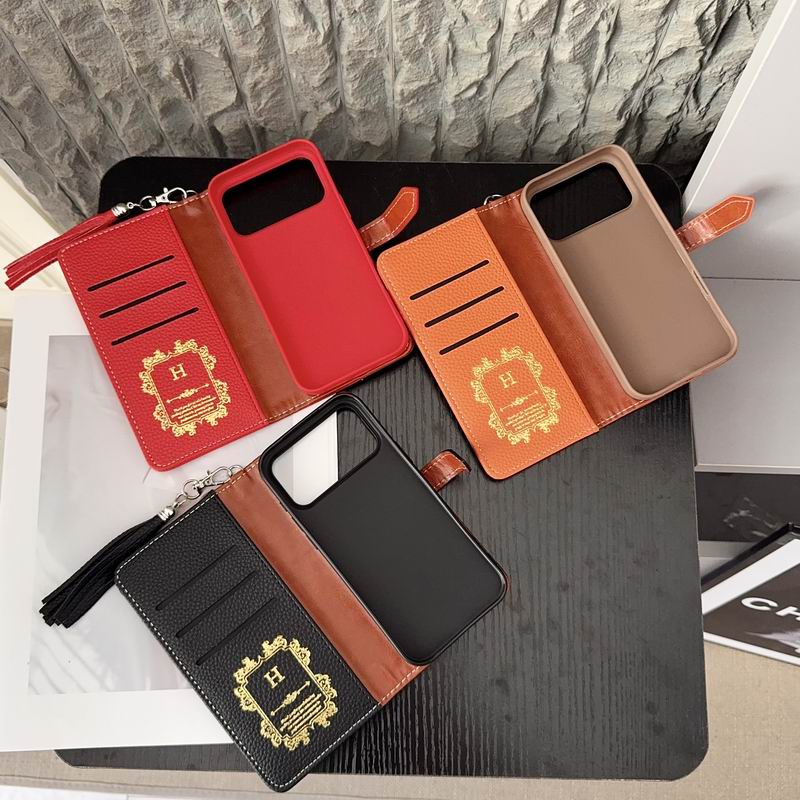 H Folio Wallet Case Card Holder 12-17 / Pro / Pro Max / Plus / Air for 14