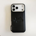 H Stamped Leather Phone Case For 13-17 / Pro / Pro Max for 13-pro