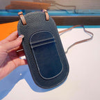 Universal Designer Phone Bag Crossbody Pouch Bag Adjustable Shoulder Strap / Black Phone Case