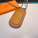 Universal Crossbody Luxury H Phone Pouch Bag Adjustable Shoulder Strap / Brown Phone Case