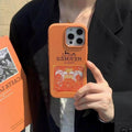 Hermes iPhone 16 Pro Max Case 15 14 13 Printed Pattern for 13-pro