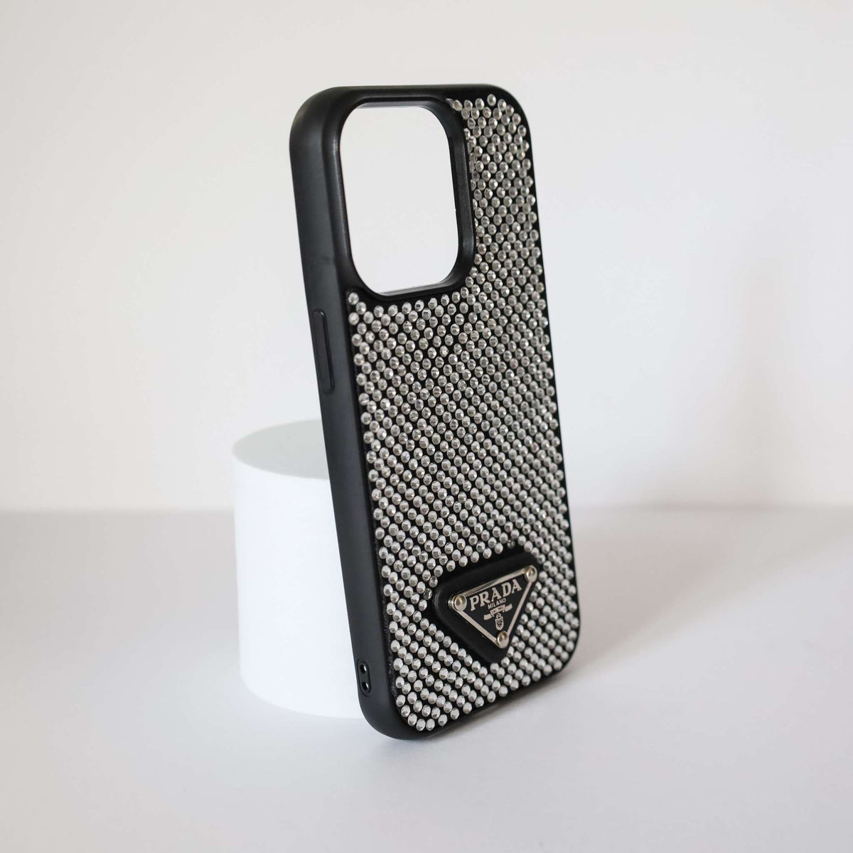 Prada Phone Case Rhinestone Design I Pro Plus for 14-plus