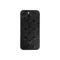Black Luxury Custom Side iPhone Case for iPhone 12