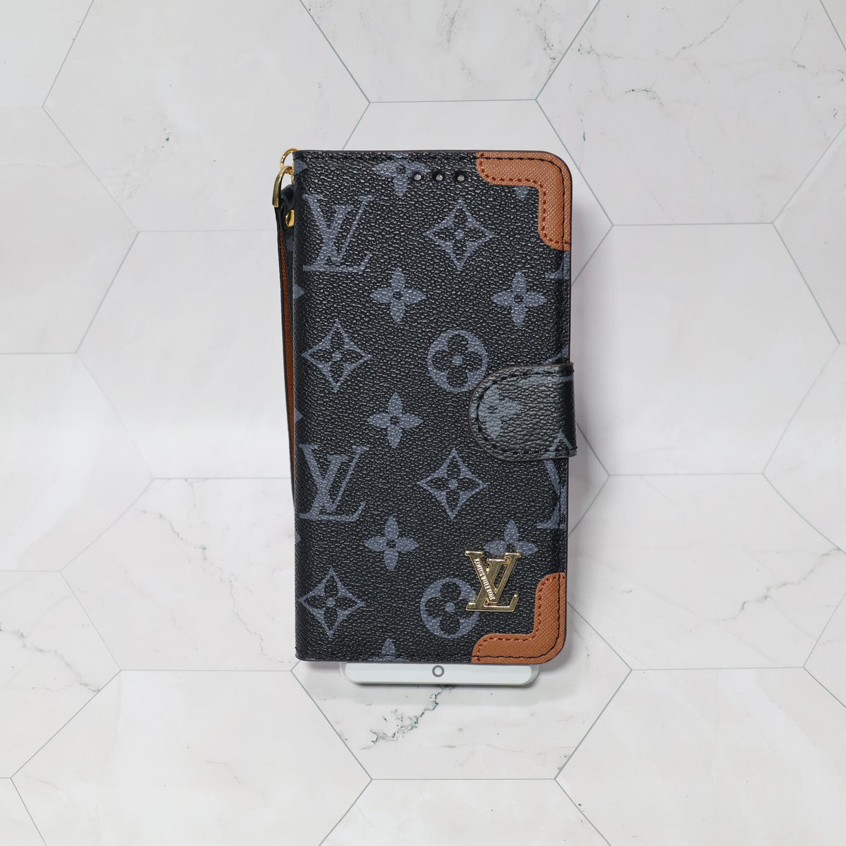 Folio LV Wallet Case Edge Patches For 12-17 / Pro / Pro Max / Plus for 13