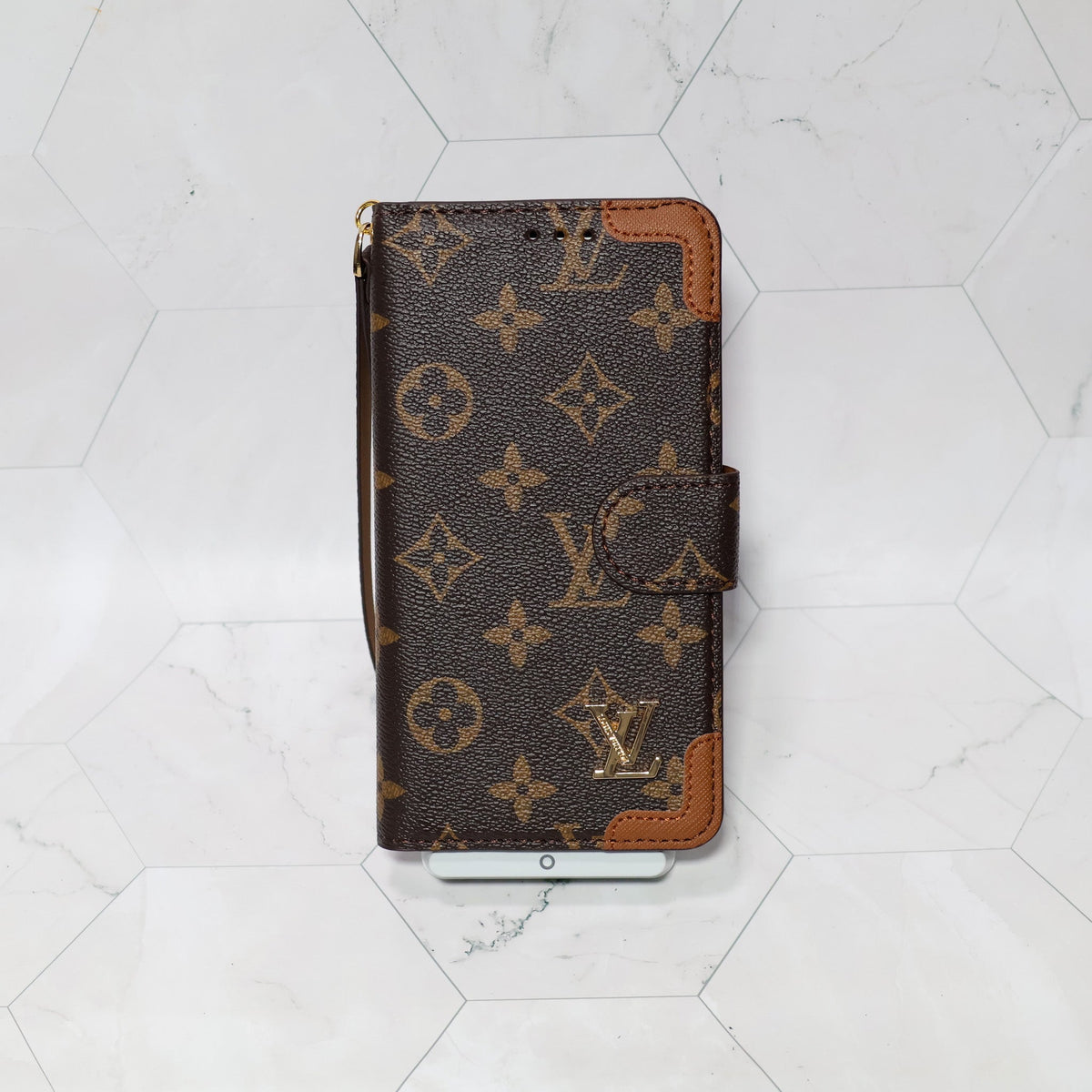 Folio LV Wallet Case Edge Patches For 12-17 / Pro / Pro Max / Plus for 13