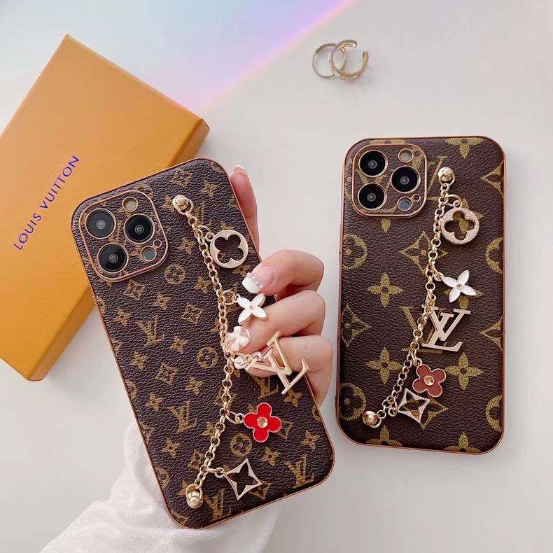 LV Phone Case With Strap Ornament For I Pro Max Plus for 11-pro