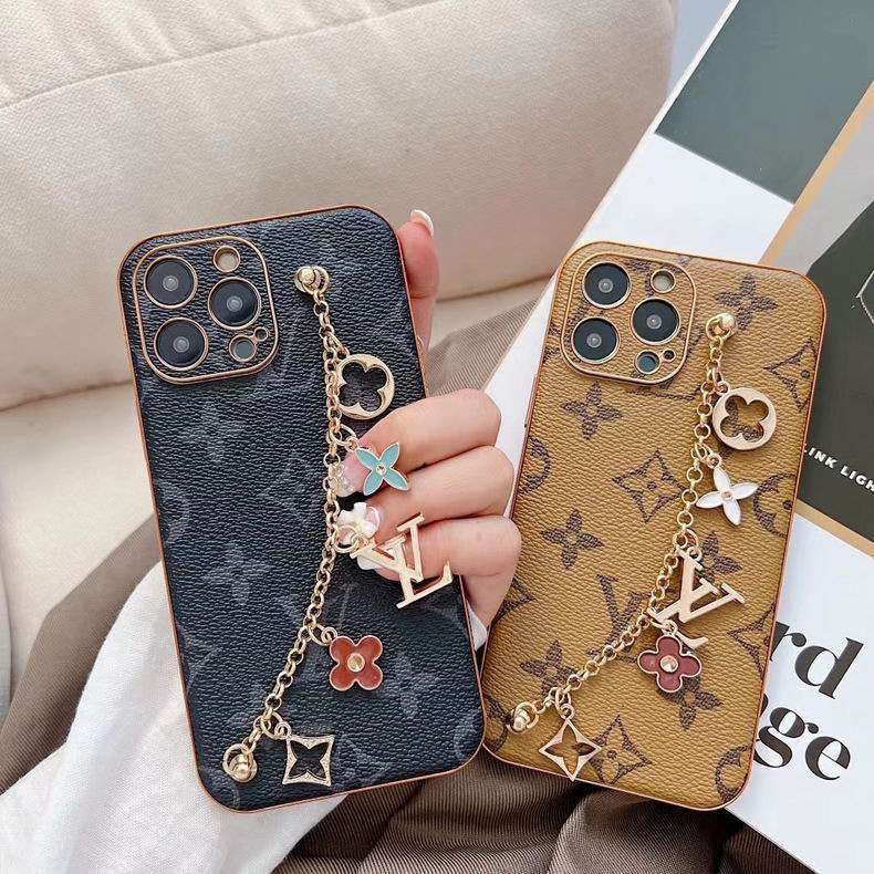 LV Phone Case With Strap Ornament For I Pro Max Plus for 11-pro