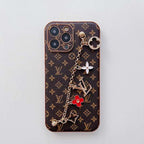 LV Phone Case With Strap Ornament For I Pro Max Plus for 11