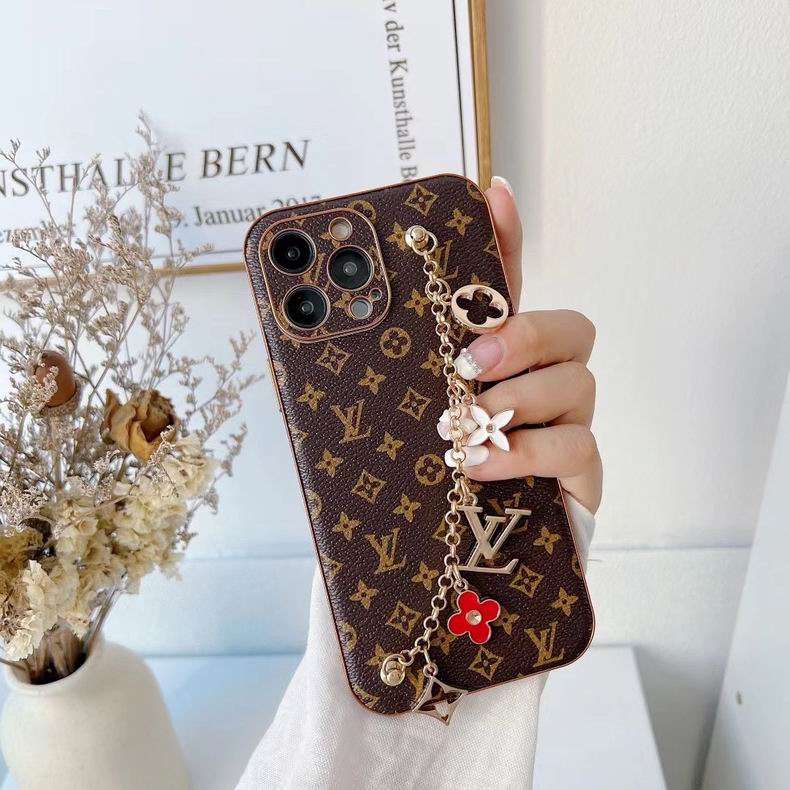 LV Phone Case With Strap Ornament For I Pro Max Plus for 11-pro