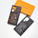 Leather Designer Wallet Phone Case Samsung Galaxy S 22-26 Ultra Plus Series for s22