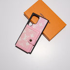 Leather Designer Wallet Phone Case Samsung Galaxy S 22-26 Ultra Plus Series for s22