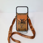 LV Crossbody iPhone 17 Series Case Card Holder for 17-pro