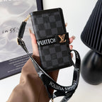 Luxury Crossbody Wallet Phone Case Card Holder For 12-16 Pro Max Plus for 12-pro