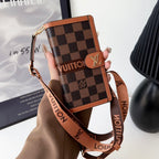 Luxury Crossbody Wallet Phone Case Card Holder For 12-16 Pro Max Plus for 12-pro