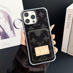 LV iPhone Case Denim Card Holder For 12-16 Pro Max for 12-pro