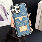 LV iPhone Case Denim Card Holder For 12-16 Pro Max for 12-pro-max