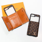 Luxury Z Flip Case Wallet Card Slot For 3 4 5 6 7 Series for z-flip-3