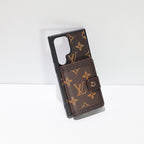 Leather Designer Wallet Phone Case Samsung Galaxy S 22-26 Ultra Plus Series for s22-plus