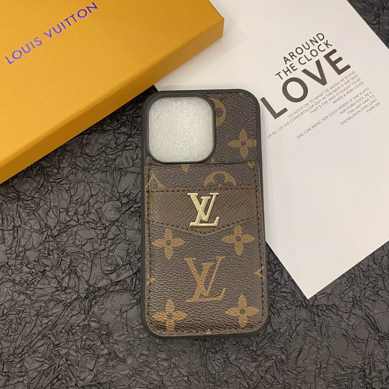 Luxury Leather LV Phone Case Style Card Holder For I Pro Max Plus for 12-pro