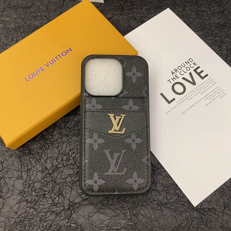 Luxury Leather LV Phone Case Style Card Holder For I Pro Max Plus for 12-pro