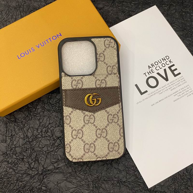 Luxury Leather LV Phone Case Style Card Holder For I Pro Max Plus for 12-pro-max