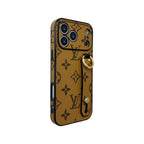 LV Hand Strap Back Cover Case For 13-17 / Pro / Pro Max / Plus / Air for 13-pro