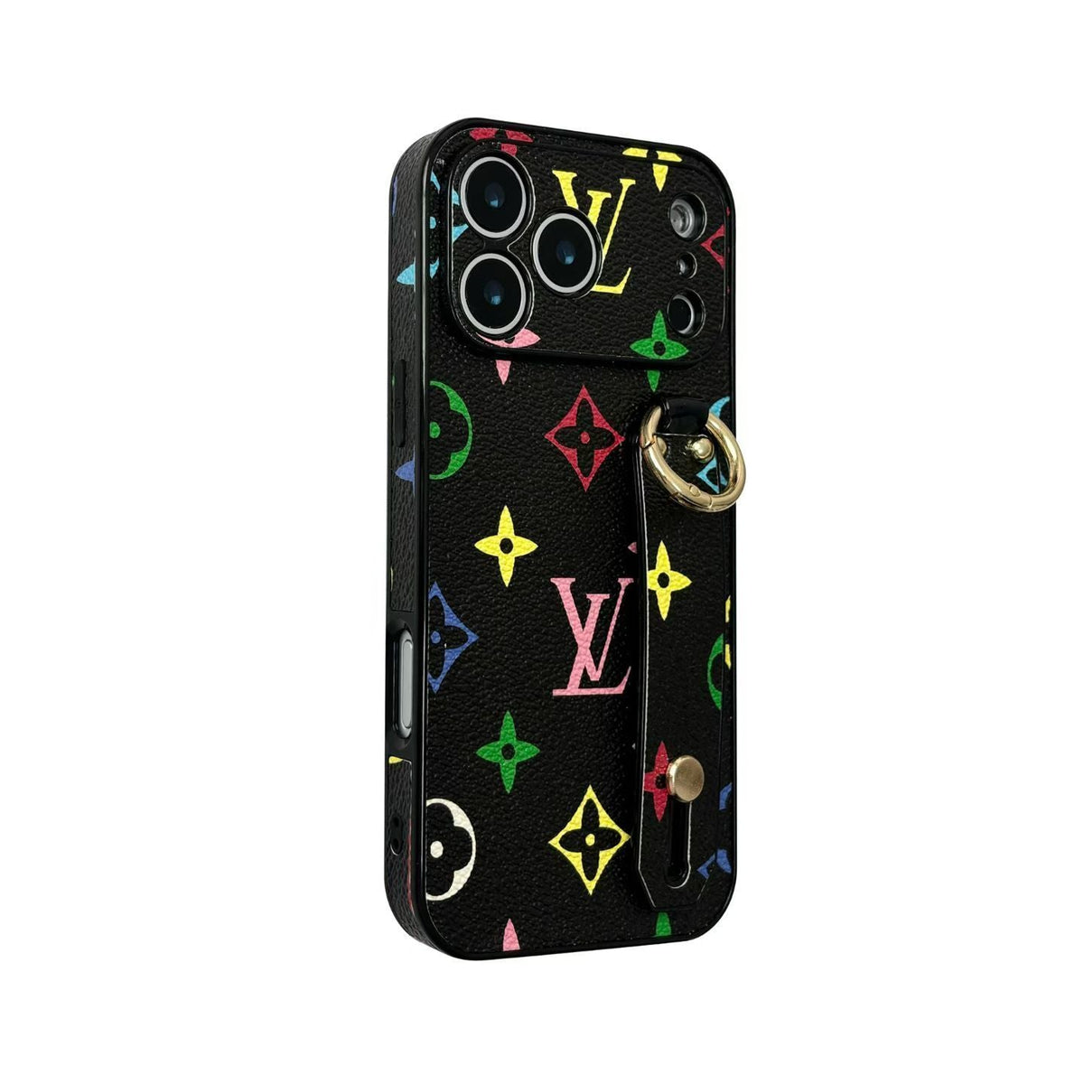 LV Hand Strap Back Cover Case For 13-17 / Pro / Pro Max / Plus / Air for 13-pro