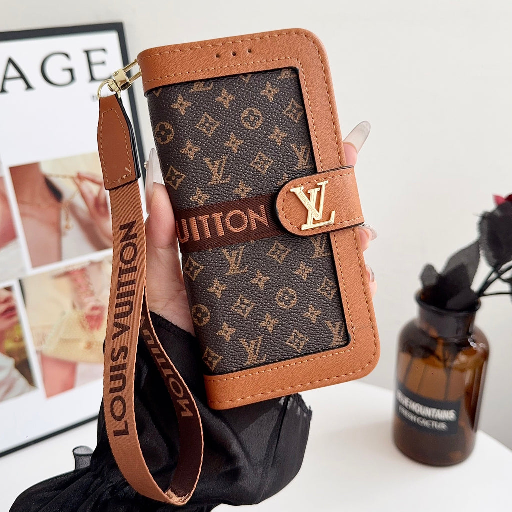 Louis Vuitton Flip Folio iPhone Case For 17/Pro/Pro Max/Air for 17-air