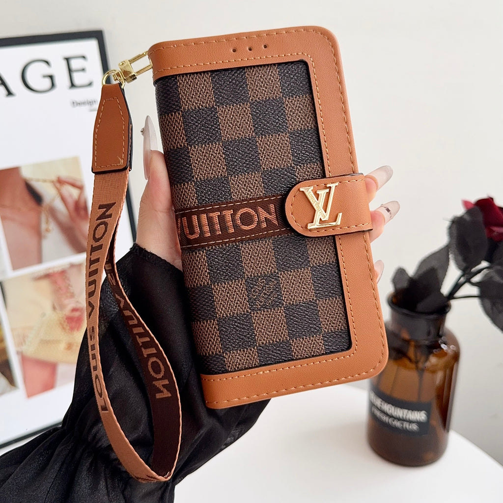 Louis Vuitton Flip Folio iPhone Case For 17/Pro/Pro Max/Air for 17-air