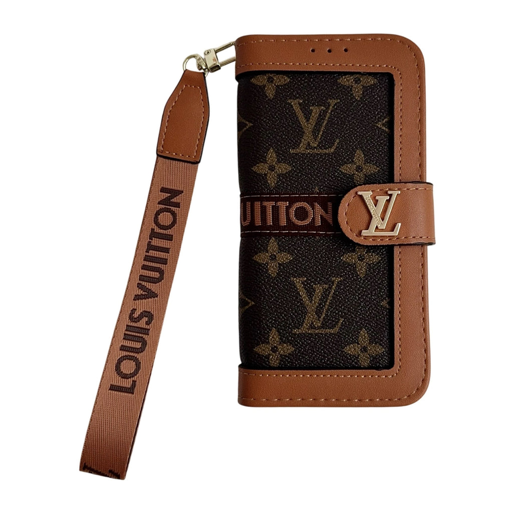Louis Vuitton Flip Folio iPhone Case For 17/Pro/Pro Max/Air