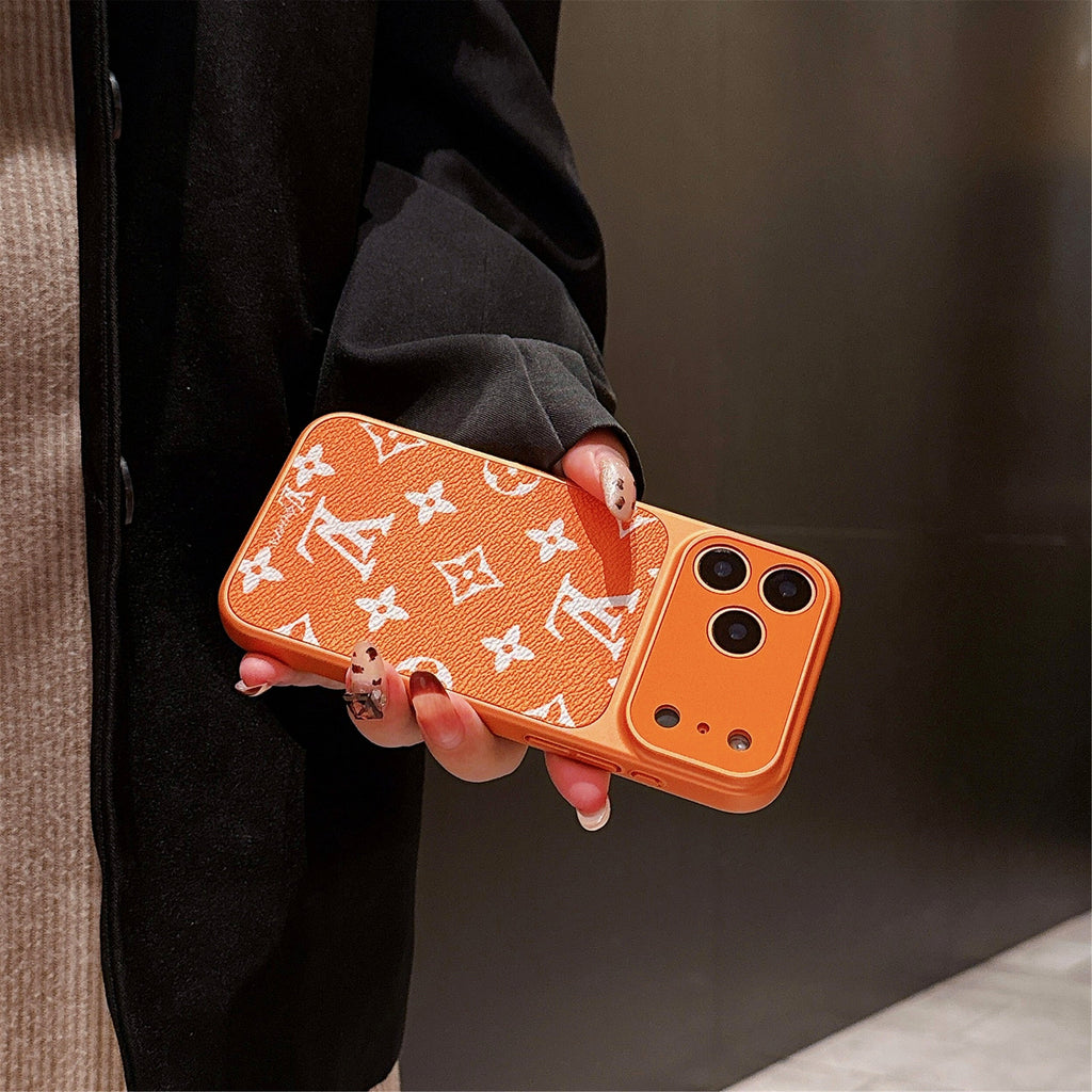 LV Lens Protection iPhone Case 14-17 / Pro / Pro Max for 14-pro