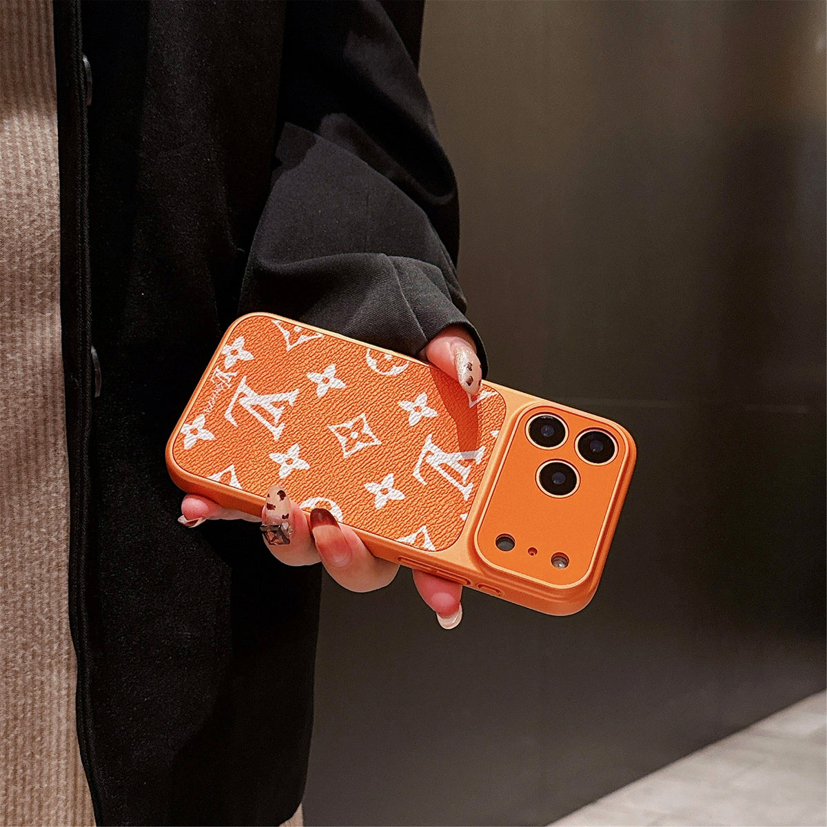LV Lens Protection iPhone Case 14-17 / Pro / Pro Max for 14-pro
