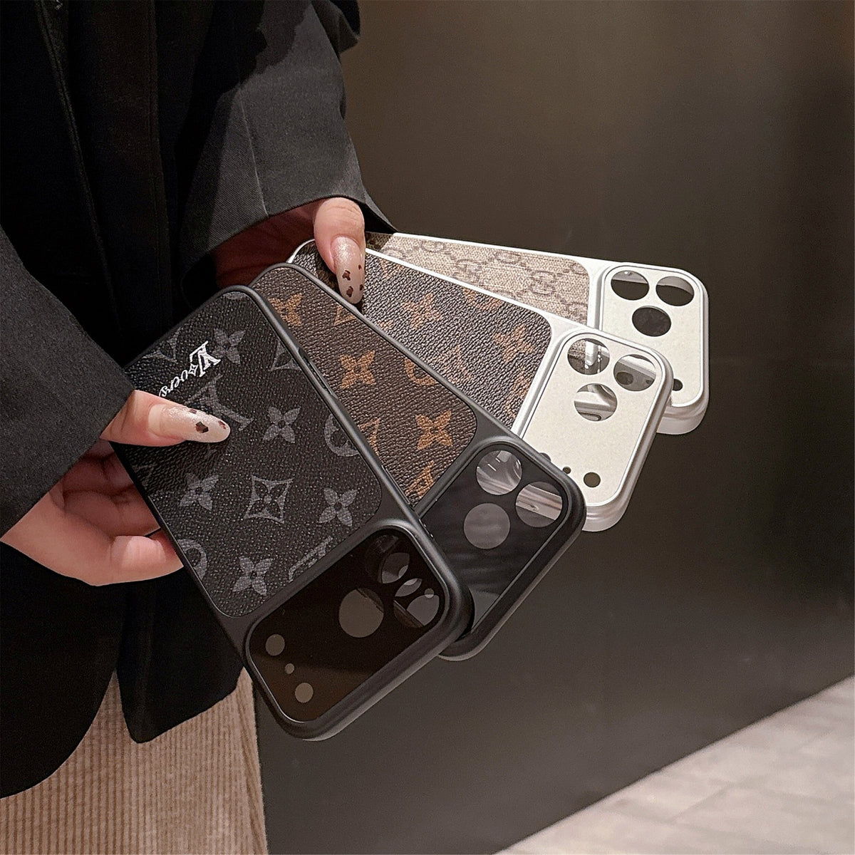 LV Lens Protection iPhone Case 14-17 / Pro / Pro Max for 14-pro