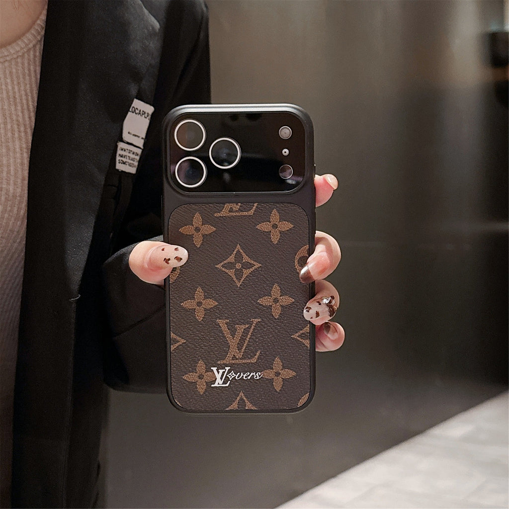 LV Lens Protection iPhone Case 14-17 / Pro / Pro Max for 14-pro-max