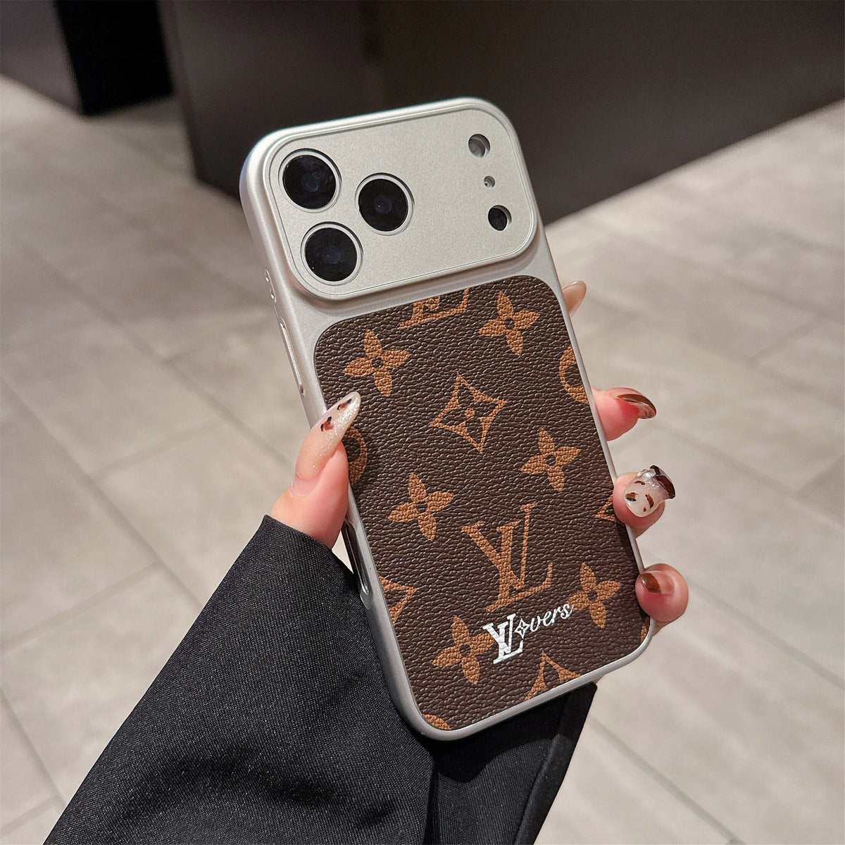 LV Lens Protection iPhone Case 14-17 / Pro / Pro Max for 14-pro